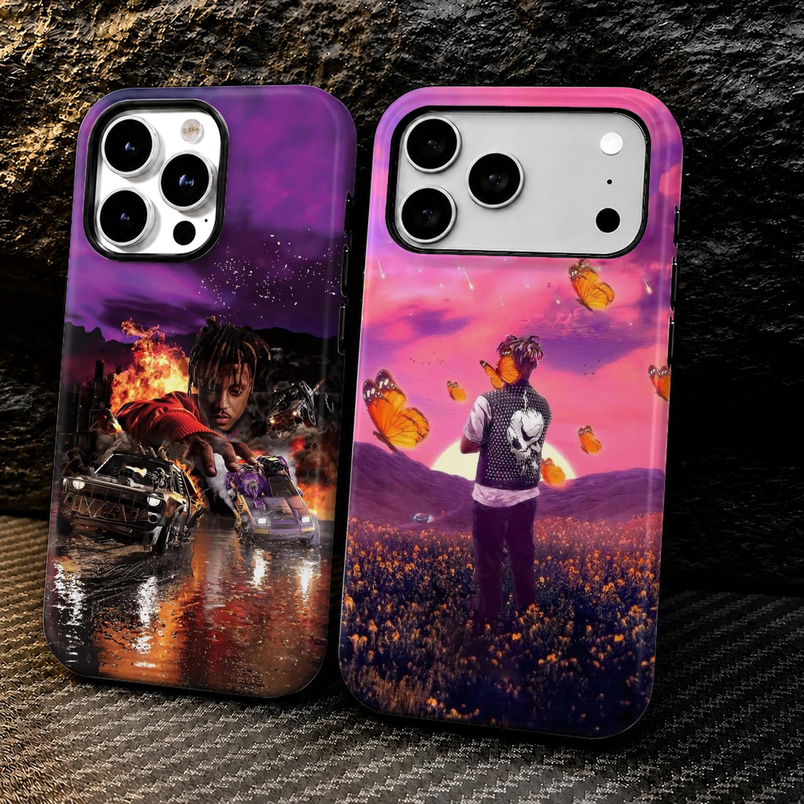 Phone Cases Iphone 15 Pro Max - Rapper Album J-Juice W-WRLD Phone Case