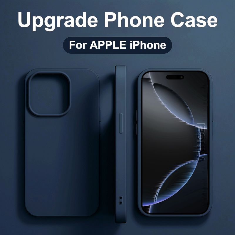 Phone Cases Durable - Original Liquid Silicone Phone Case For