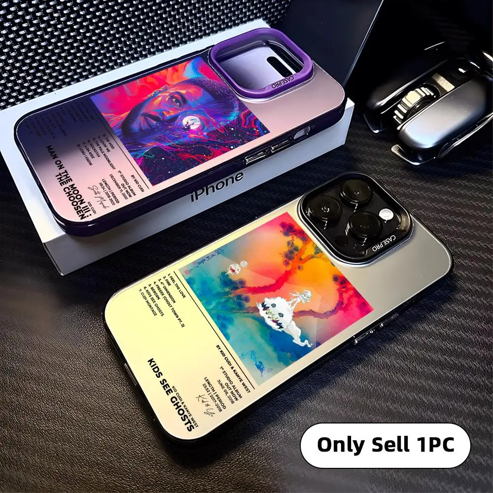Phone Cases Iphone 15 Pro Max - Rapper Kid C-Cudi Phone Case For