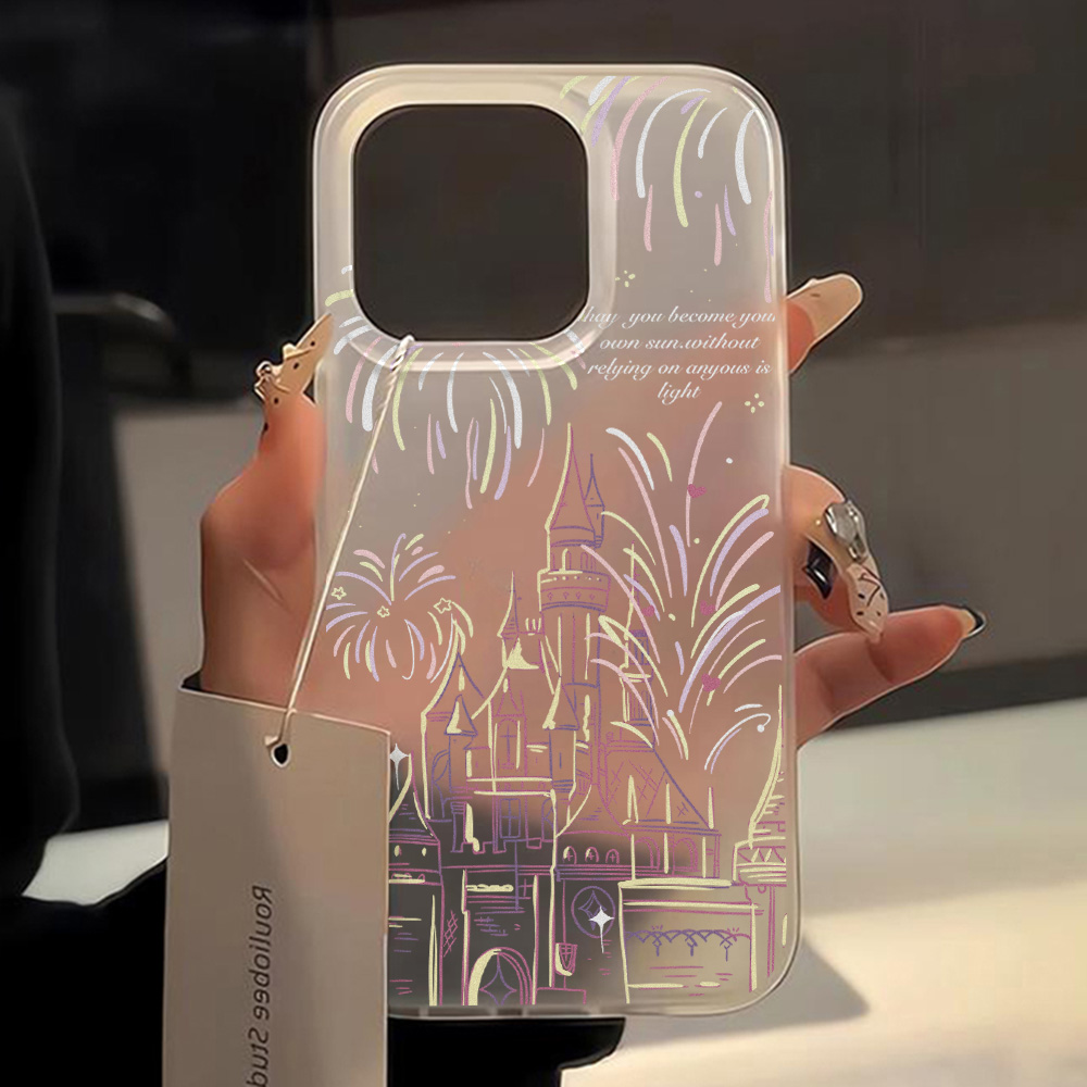 Phone Cases Disney - Clear Silicone Castle Phone Case for