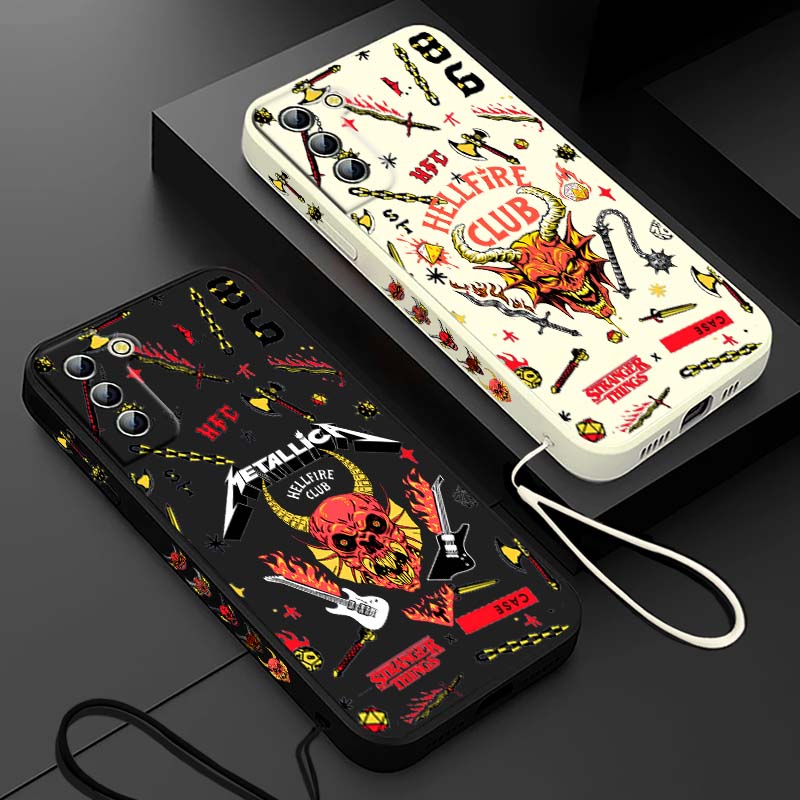 Phone Cases Samsung Galaxy - Stranger Things Red Hell Demon For