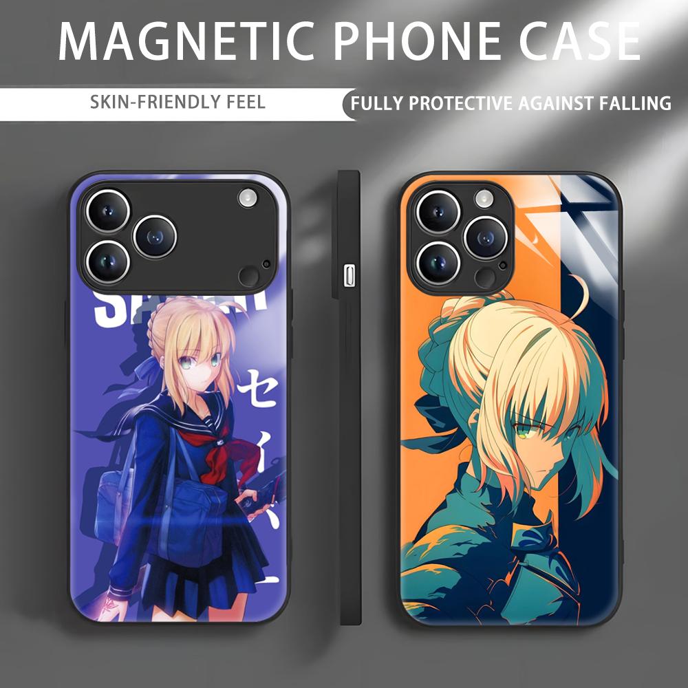 Phone Cases Anime - Anime Fate S-Saber Phone Case For