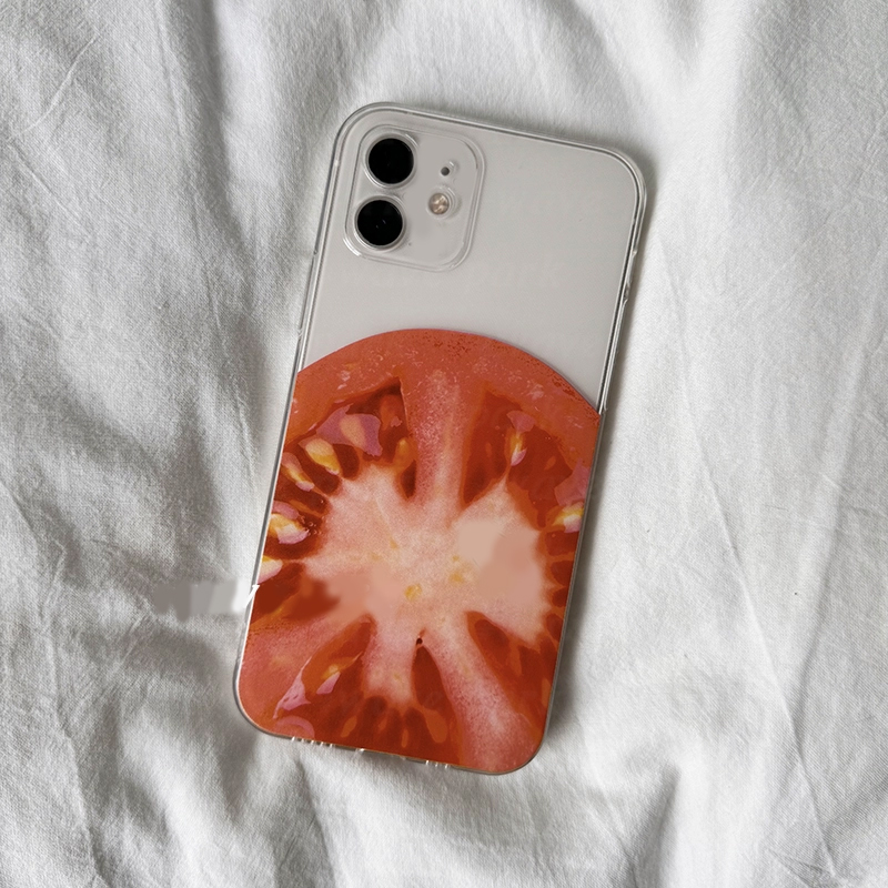 Phone Cases Best - Tomato ins Creative Cute Phone Case