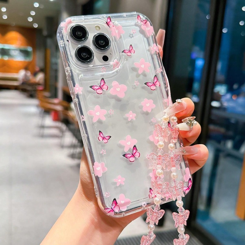 Lovely Butterfly Flower Phone  - Phone Cases Best 评论和价格