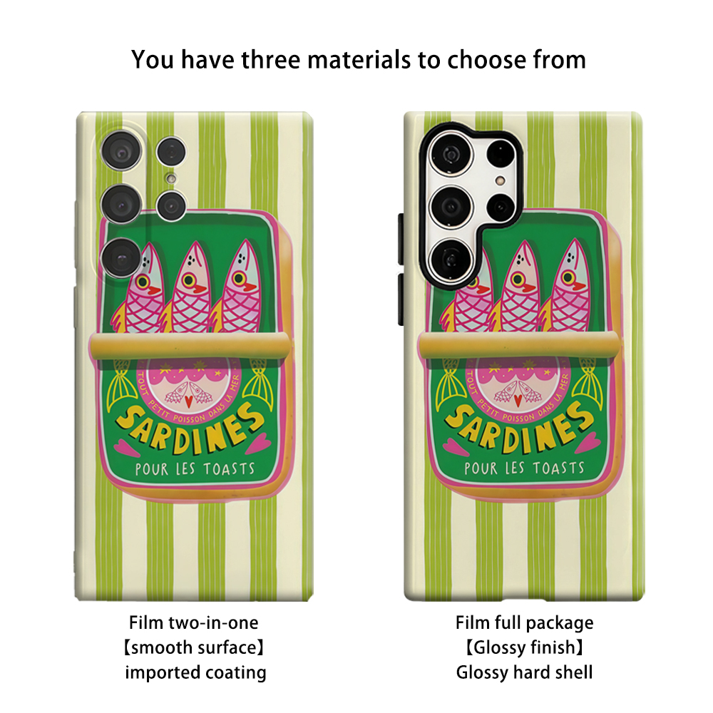 Green Sardines Can Phone Case  - Phone Cases You Can Customize 评论和价格
