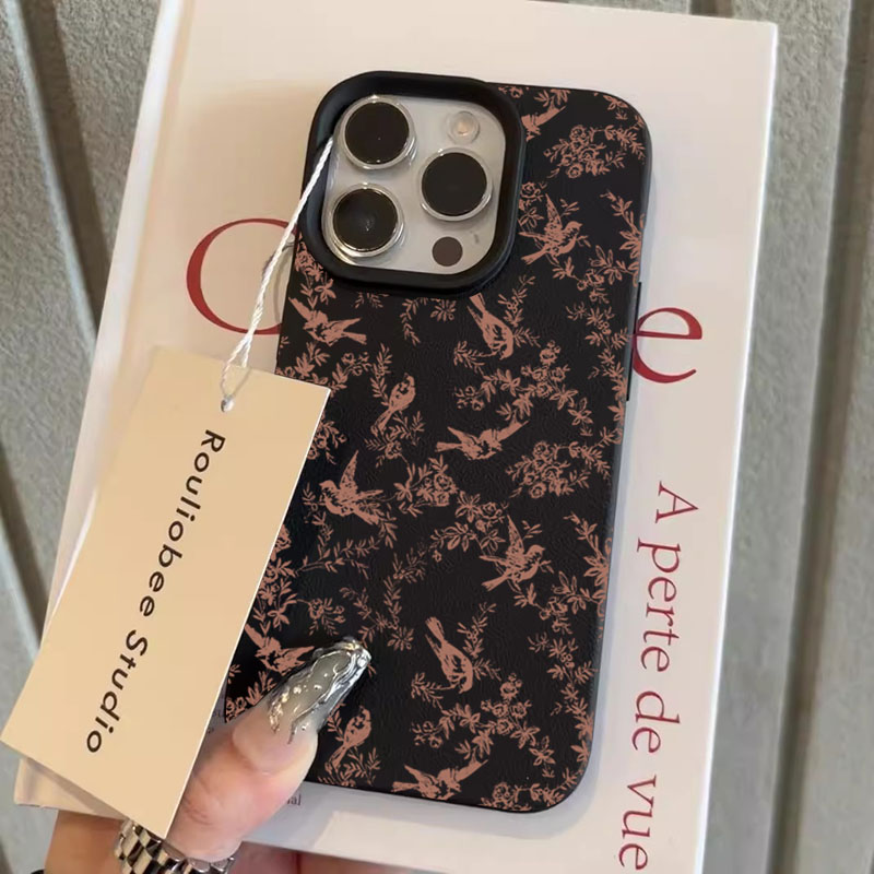Pink Small Flowers Lichee Patt - Phone Cases Pink 评论和价格
