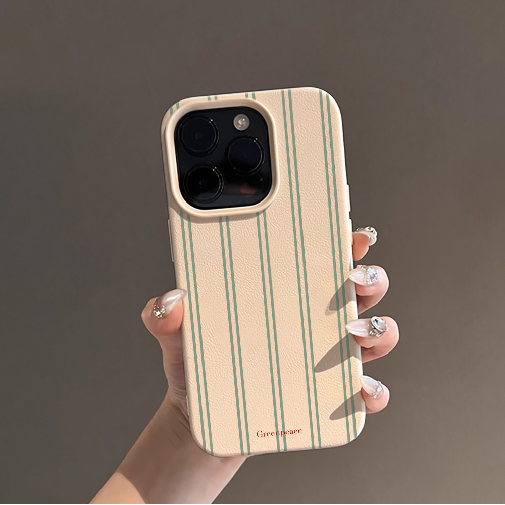 Pink Stripe Print Summer Phone - Phone Cases Pink 评论和价格