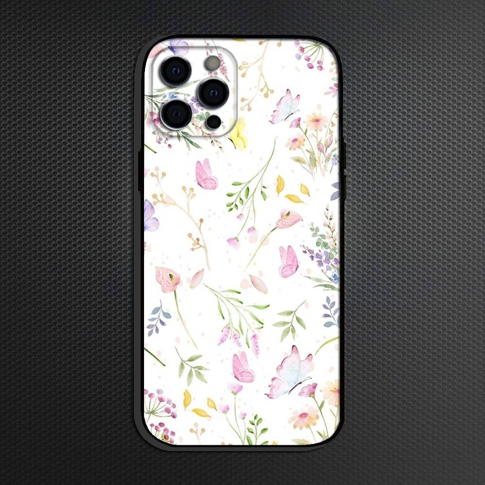 Small fresh watercolor floral  - Phone Cases Iphone 评论和价格
