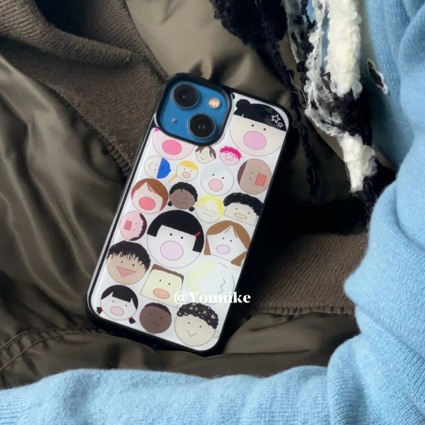 Cartoon Korean Ins Cute Big He - Phone Cases Korea 评论和价格