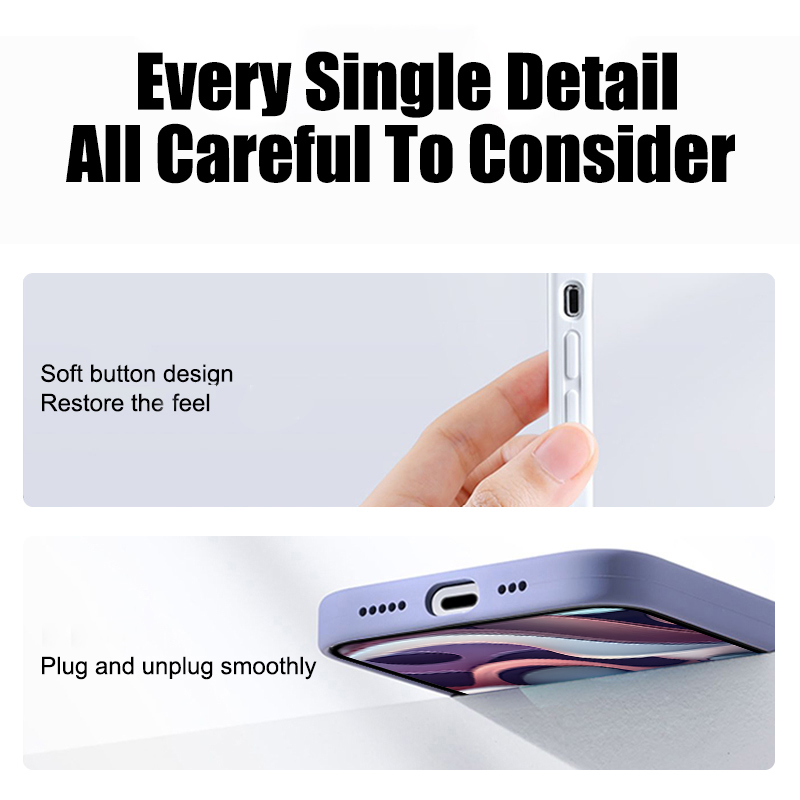 Original Liquid Silicone Phone - Phone Cases Durable 评论和价格