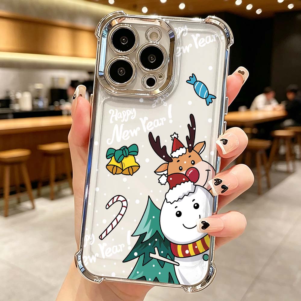 Cartoon Christmas Deer Design  - Phone Cases Iphone 评论和价格