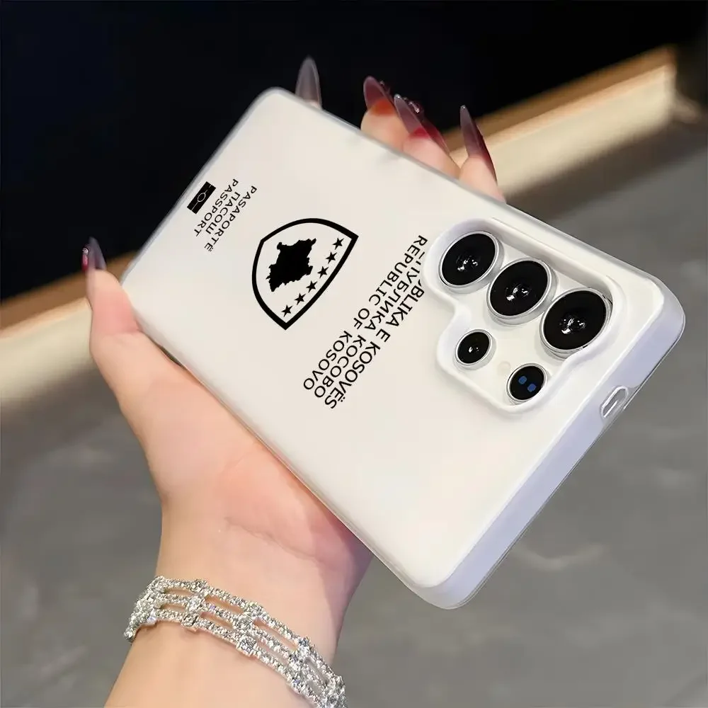 Kosovo Passport LOGO Phone Cas - Phone Cases Samsung Galaxy 评论和价格