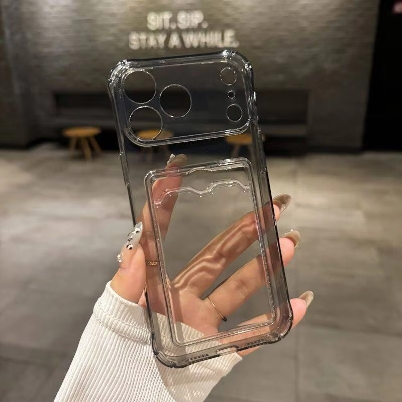 Transparent Card Slot Holder C - Phone Cases Best 评论和价格