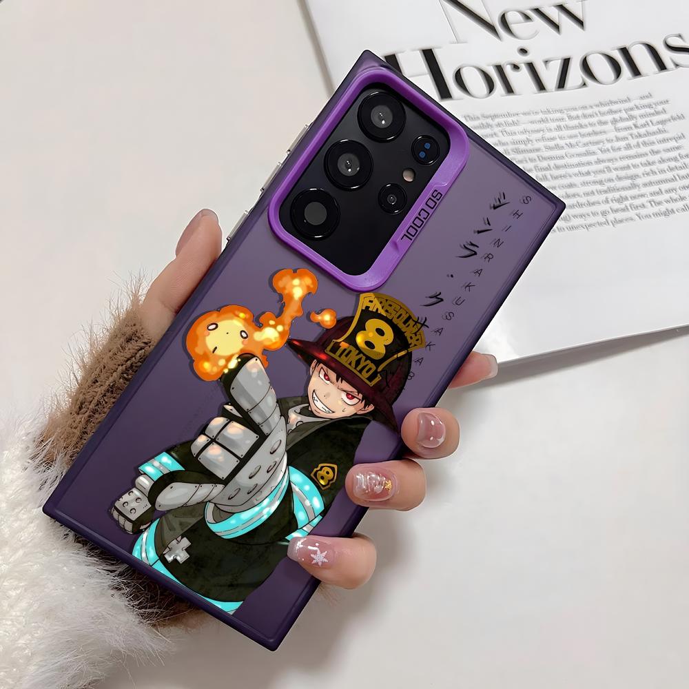 Japan anime F-Fire ForceS Phon - Phone Cases Japan 评论和价格