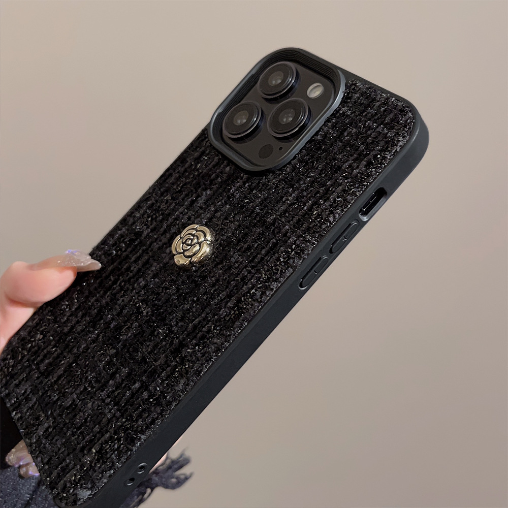 Luxury 3D Golden Camellia Flow - Phone Cases Durable 评论和价格