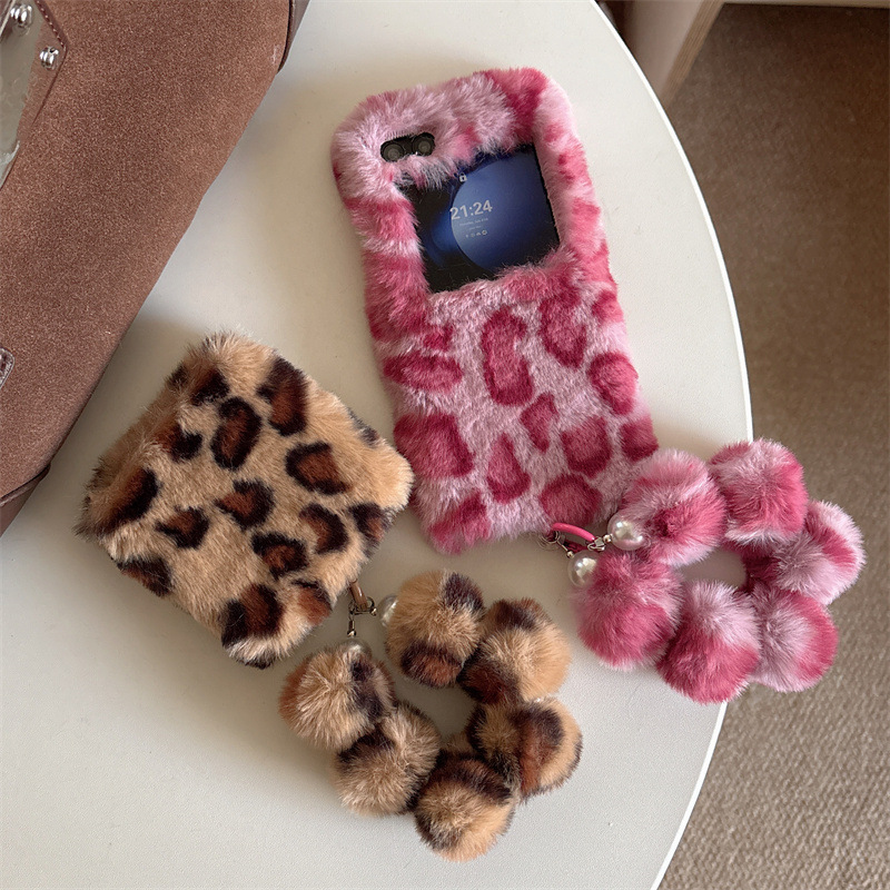 Fashion Leopard Print Fluffy P - Phone Cases Samsung Galaxy 评论和价格