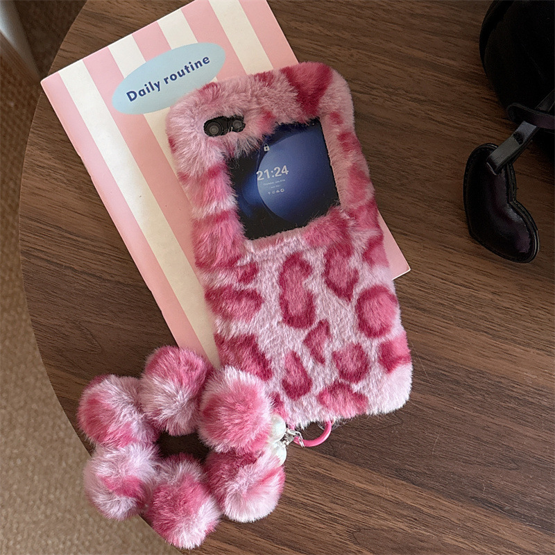 Fashion Leopard Print Fluffy P - Phone Cases Samsung Galaxy 评论和价格