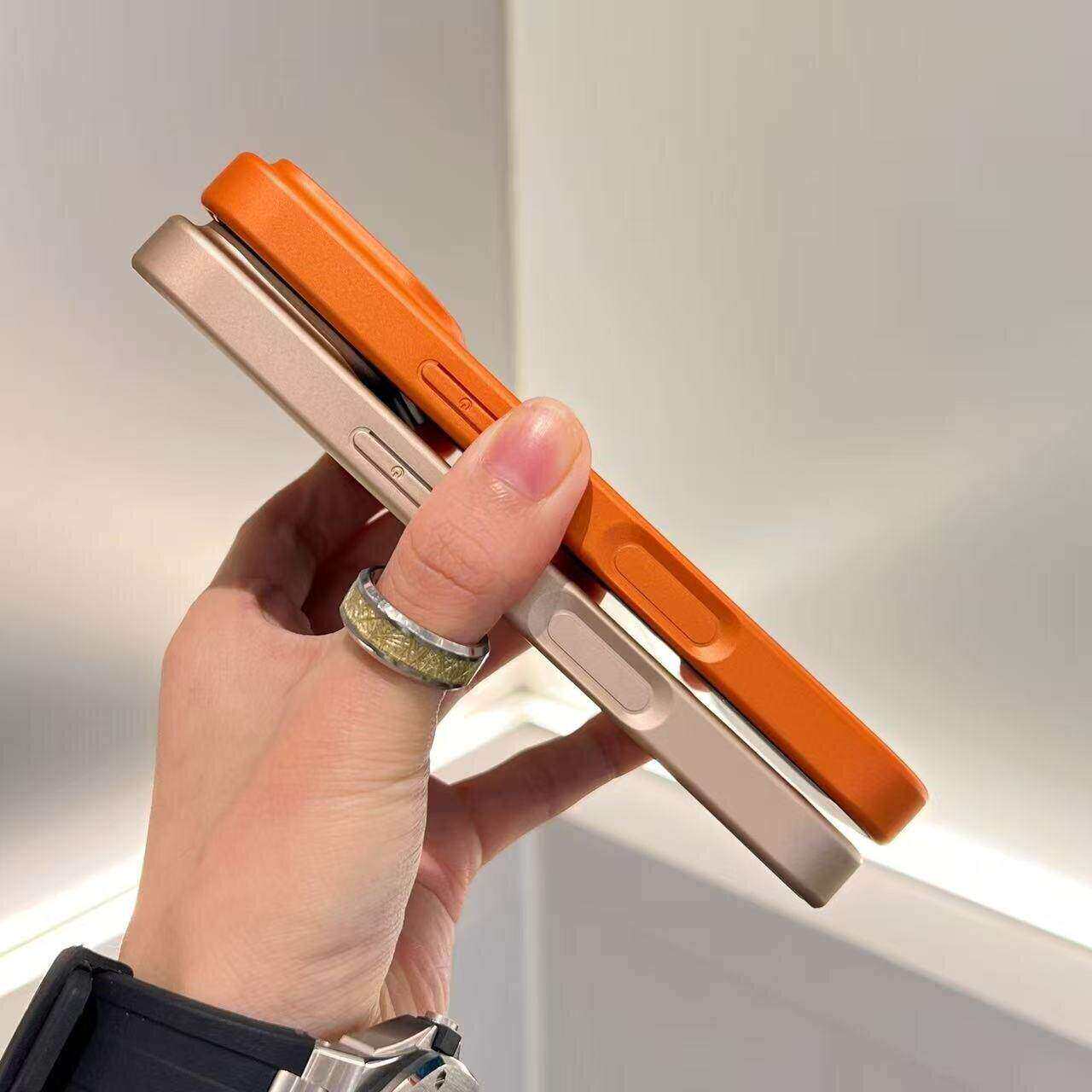 Luxury New Orange Skin Texture - Phone Cases Durable 评论和价格