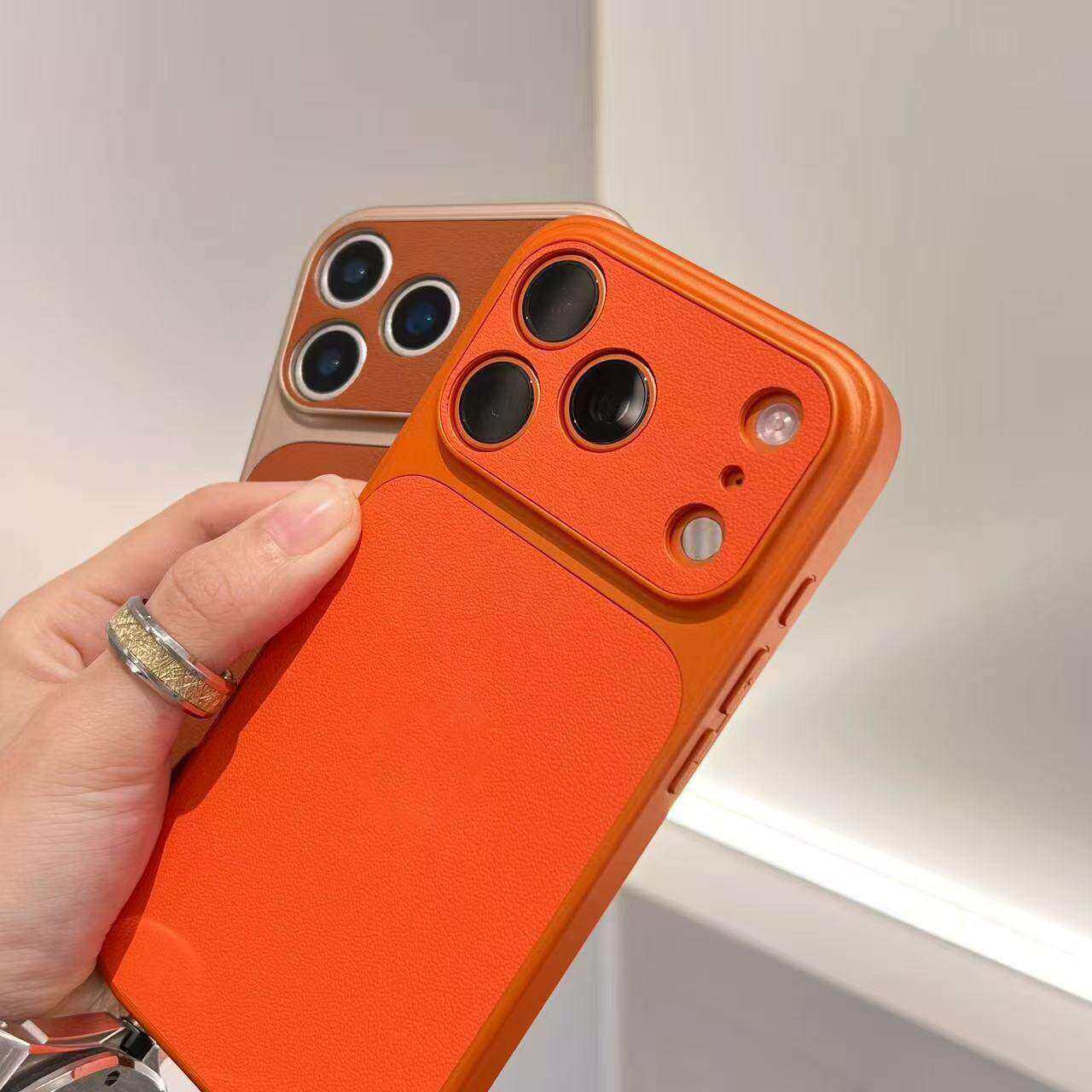 Luxury New Orange Skin Texture - Phone Cases Durable 评论和价格
