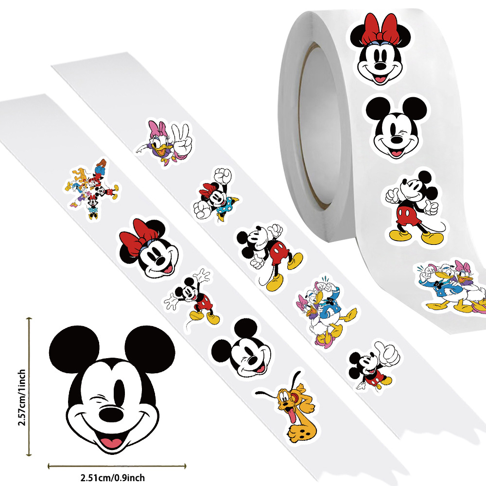 500pcs/Roll Disney Cartoon Sti - Phone Cases Disney 评论和价格