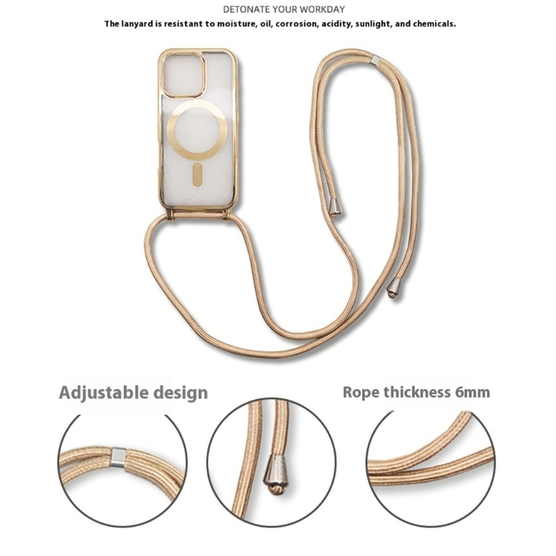 Case With Detachable Lanyard B - Phone Cases Best 评论和价格