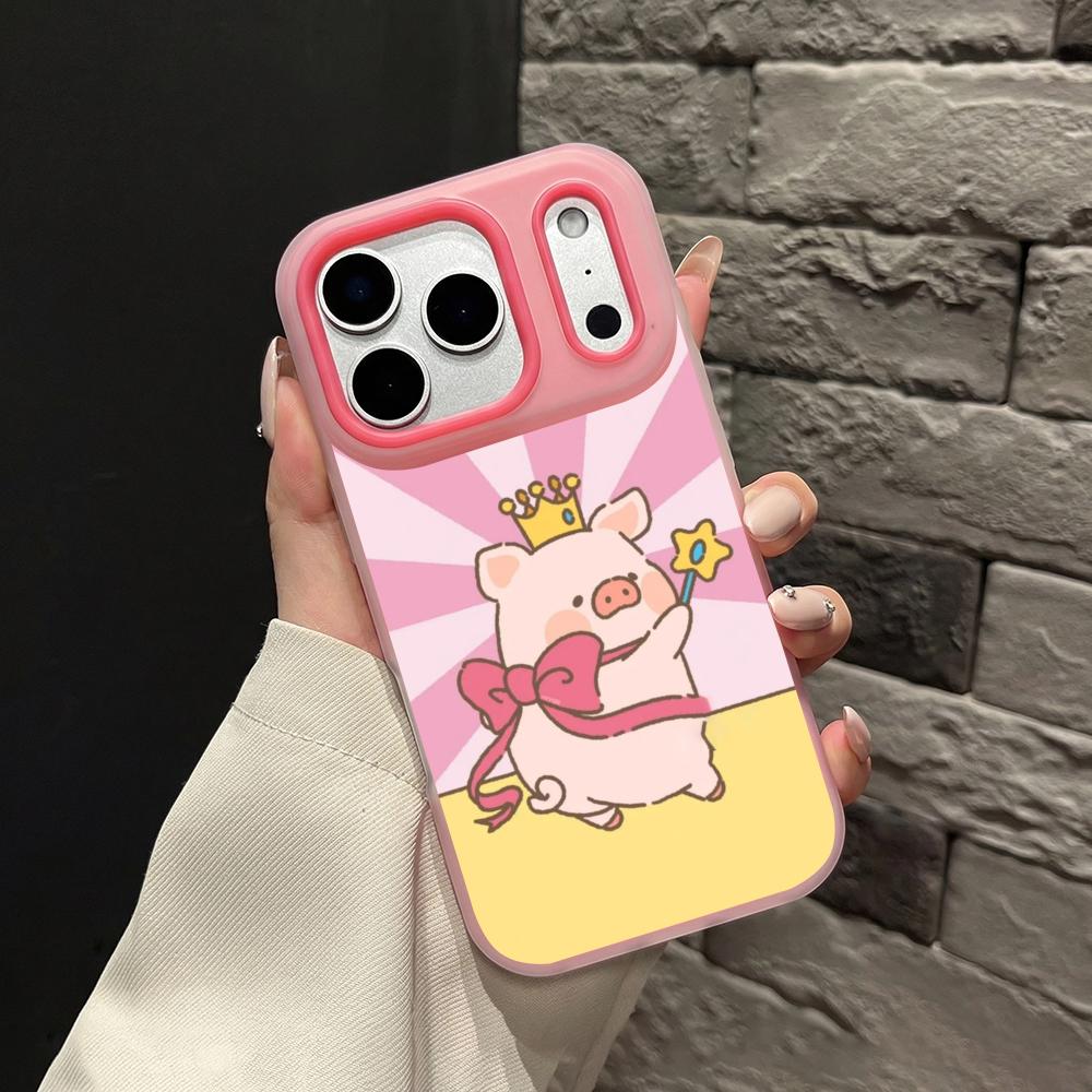 LuLu The Piggy Phone Case Clea - Phone Cases Yellow 评论和价格
