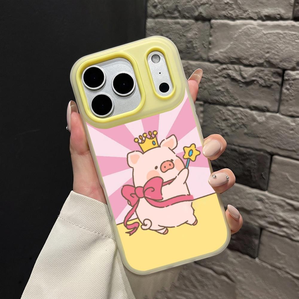 LuLu The Piggy Phone Case Clea - Phone Cases Yellow 评论和价格