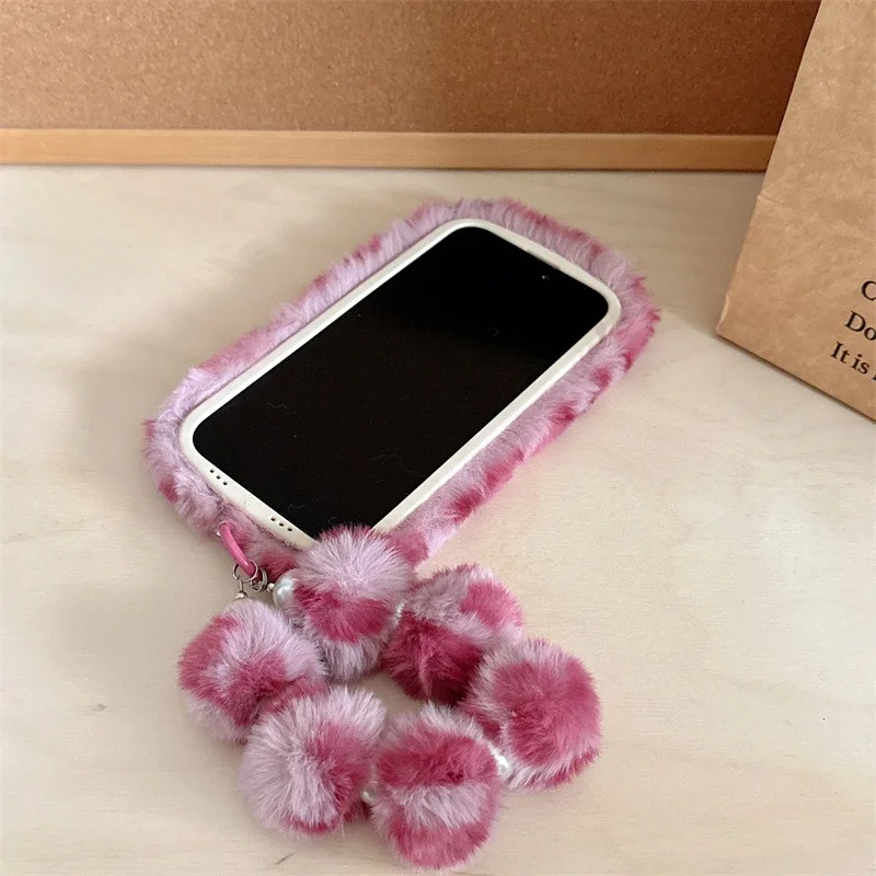 Fashion Leopard Furry Plush Le - Phone Cases Iphone 15 Pro Max 评论和价格