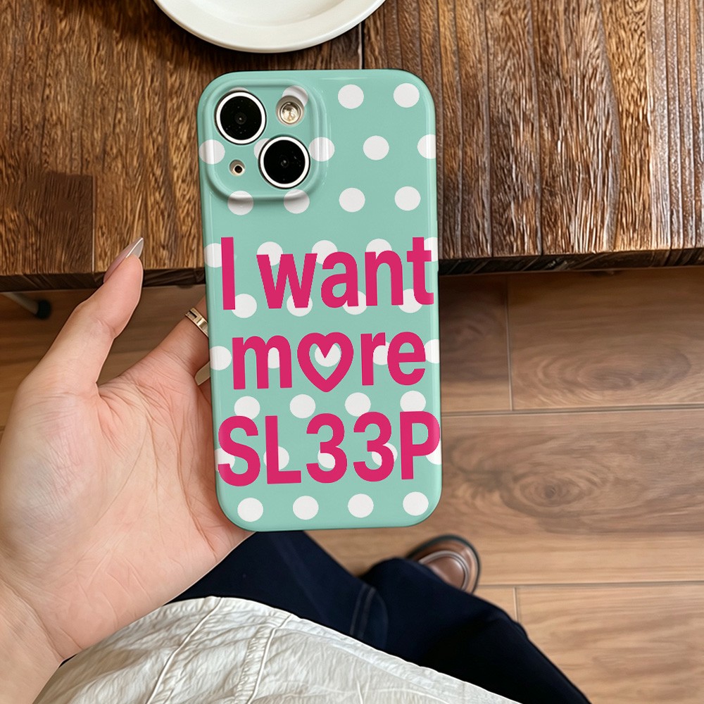 Mint Typo Phone Case for iPhon - Phone Cases Typo 评论和价格