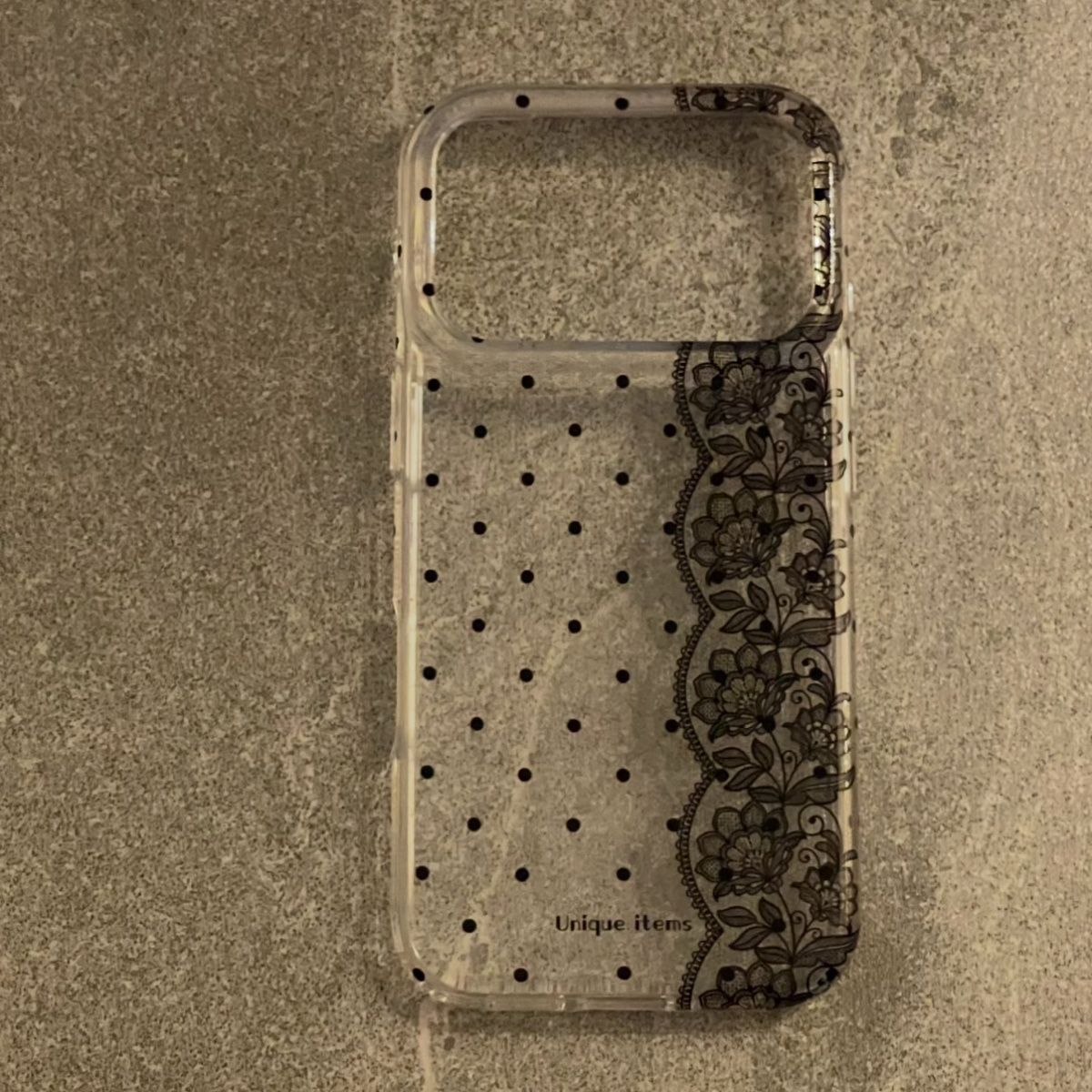 Black white Polka Dot Lace Pat - Phone Cases Best 评论和价格
