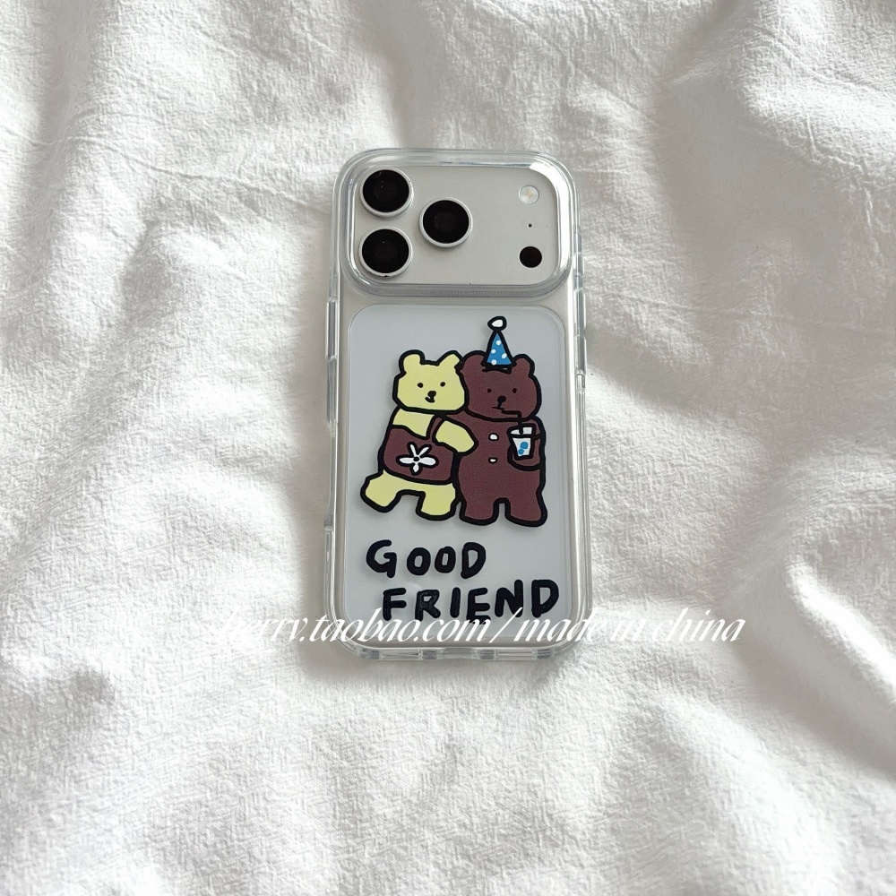 Korean Ins Cute Yellow & Brown - Phone Cases Yellow 评论和价格