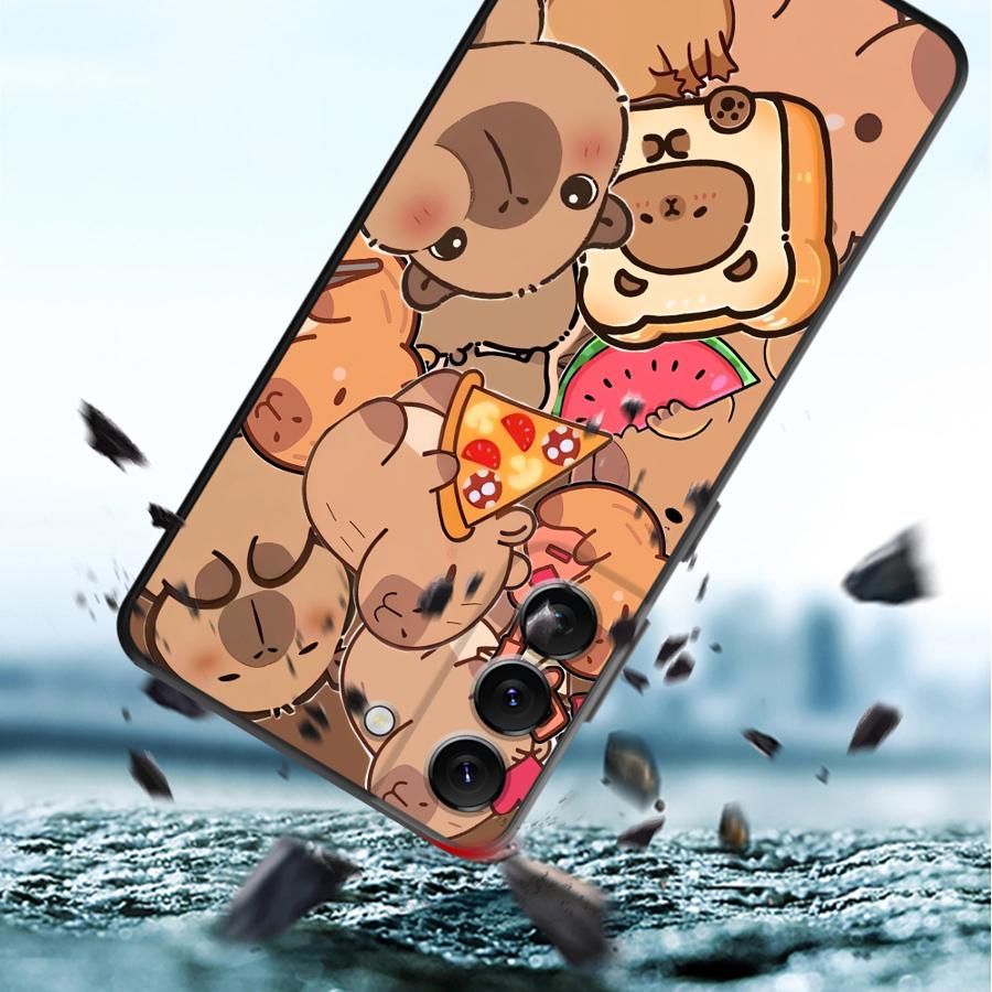 Colorful Capybara Phone Cover  - Phone Cases Samsung Galaxy 评论和价格